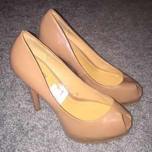 Zara open toe shoes